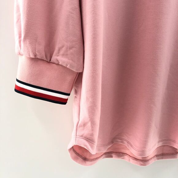 Tommy Hilfiger Striped‎ Long-Sleeve Top Bridal Rose L - Picture 5 of 5